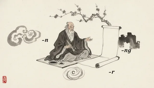 Âm cuối -n, -ng, -r trong tiếng Trung