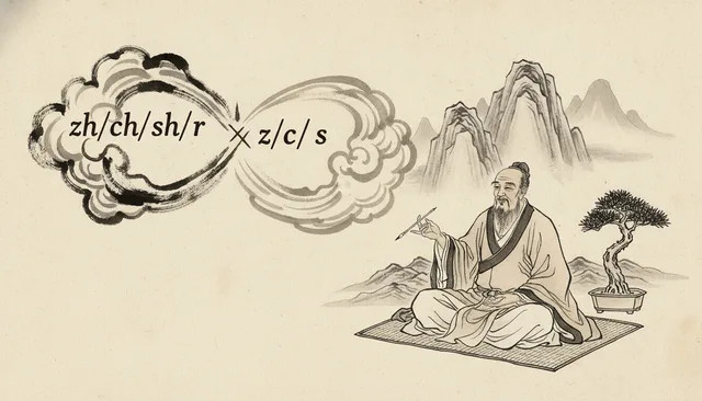 Tricky Initials: zh/ch/sh/r vs z/c/s Explained